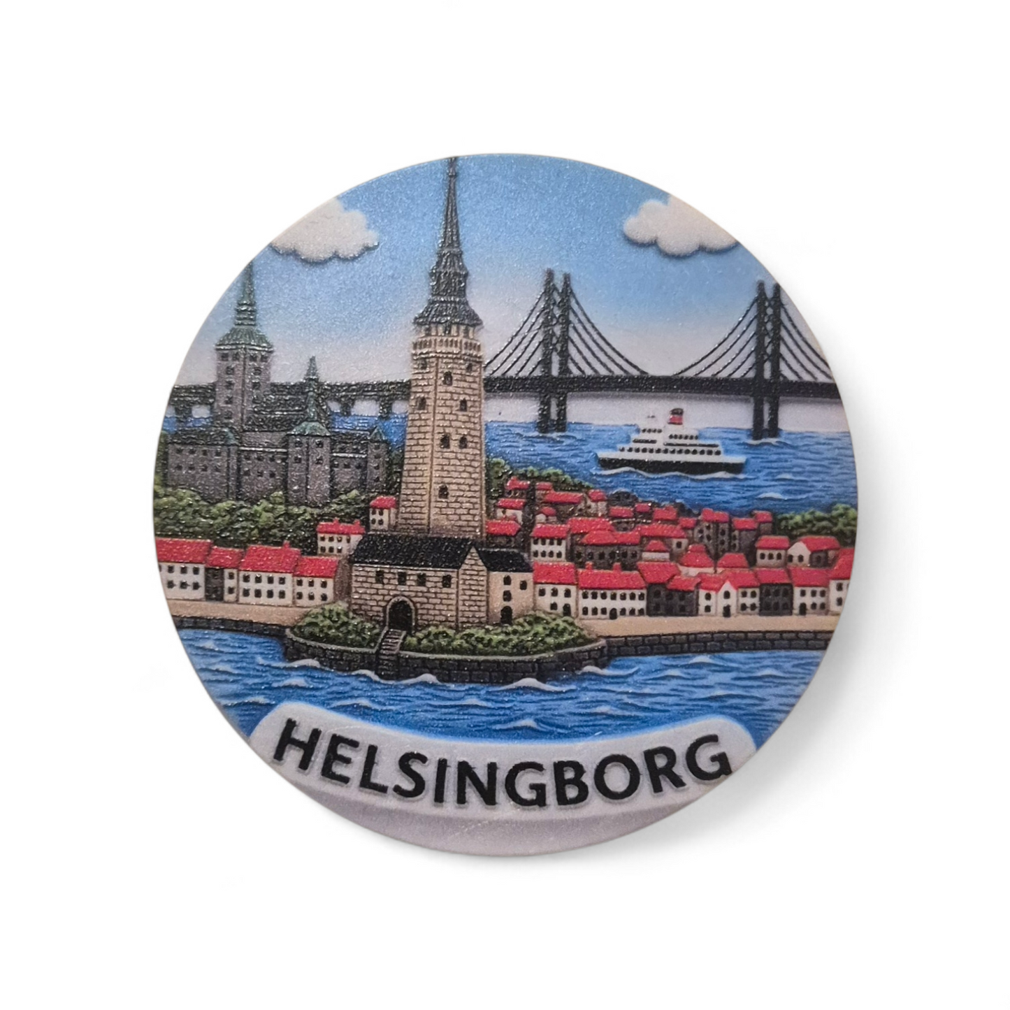 Kylskåpsmagnet Helsingborg
