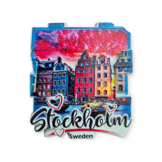 Stockholm fridge magnet