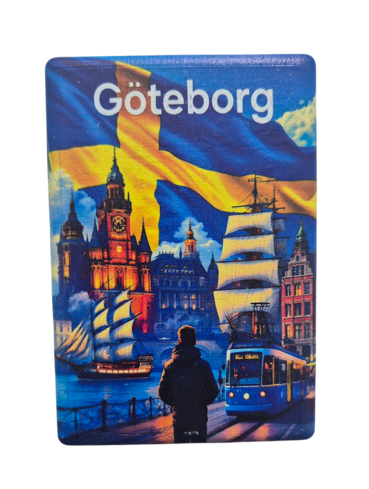 Göteborg fridge magnet