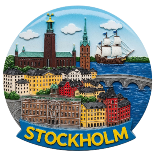 Stockholm fridge magnet