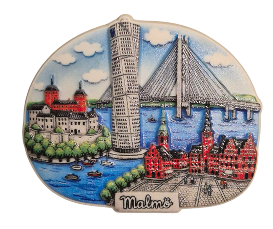 Malmö fridge magnet