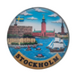 Kylskåpsmagnet Stockholm