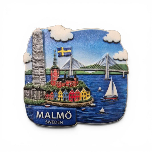Malmö fridge magnet