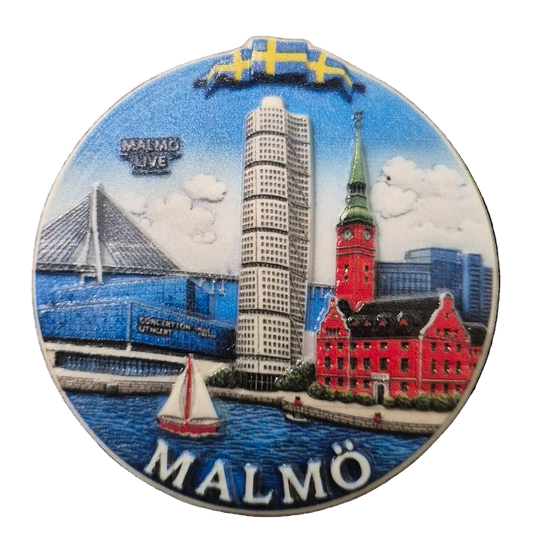 3D Fridge magnet Malmö