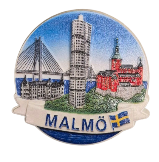 Malmö fridge magnet
