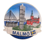 Malmö fridge magnet