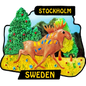 Stockholm moose - Magneter