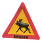 Sweden Älg gummi magnet