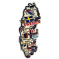 Sweden Map Fridge Magnet by Souvenirs Shop - SOUVENIRS SHOP