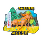 SWEDEN MOOSE FRIDGE MAGNET
