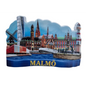 Colorful Swedish city magnet Malmö featuring iconic buildings and waterfront scenery