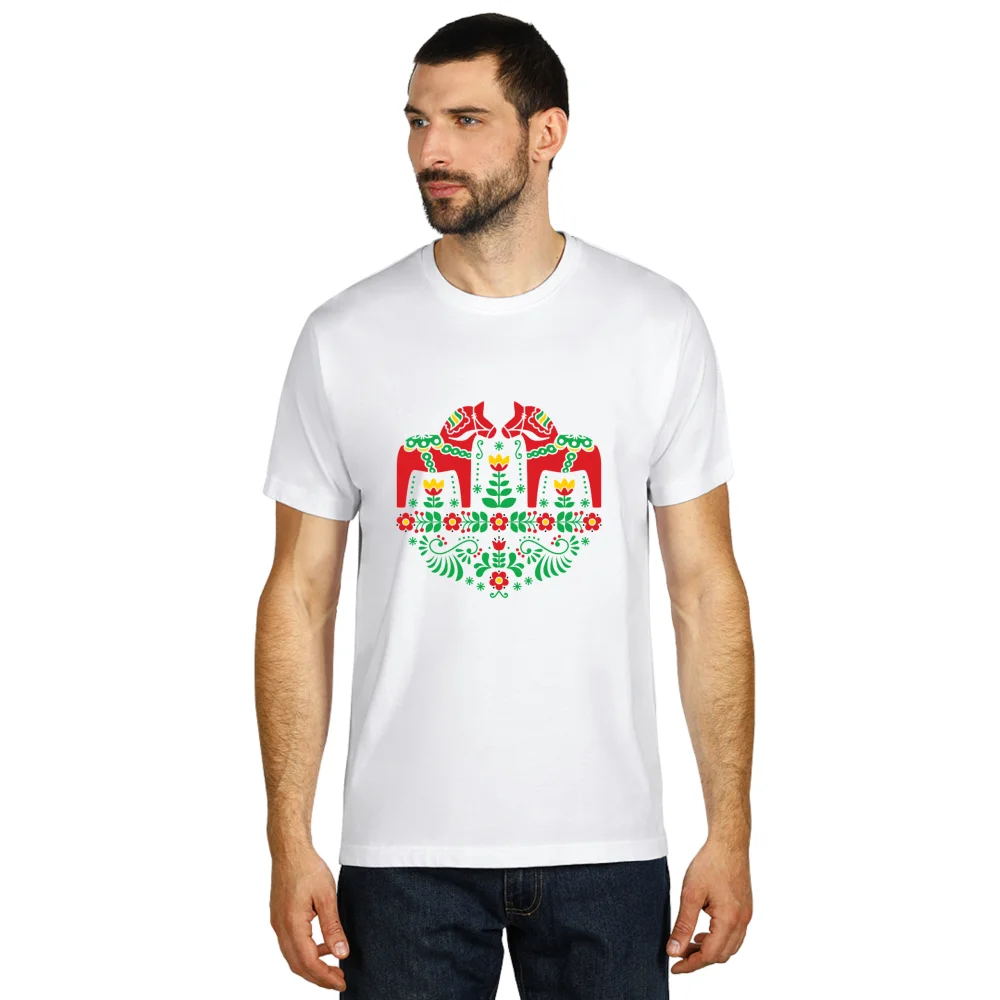 T -shirt Dalahästar - t-shirt sweden