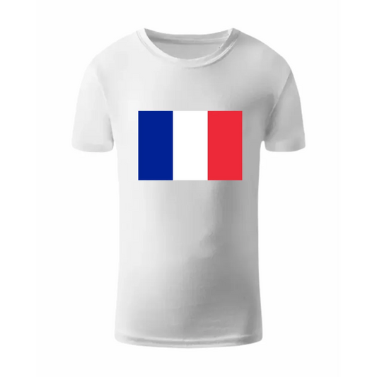 T-shirt med France flagga - T-shirts