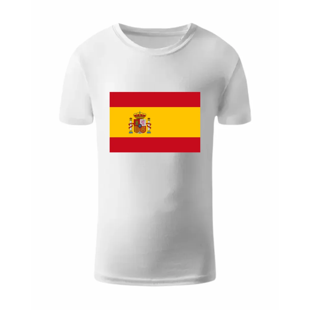 T-shirt with Spanish flag - T-shirts