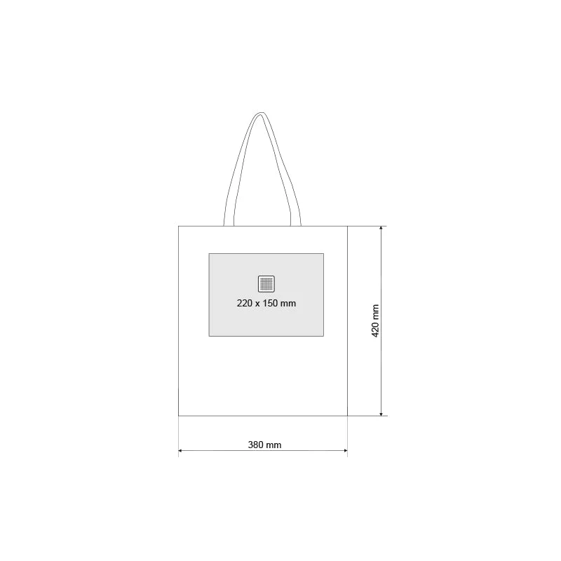 TÖTE BAG MED TRYCK FR. 30. KR STYCK - TÖTE BAG