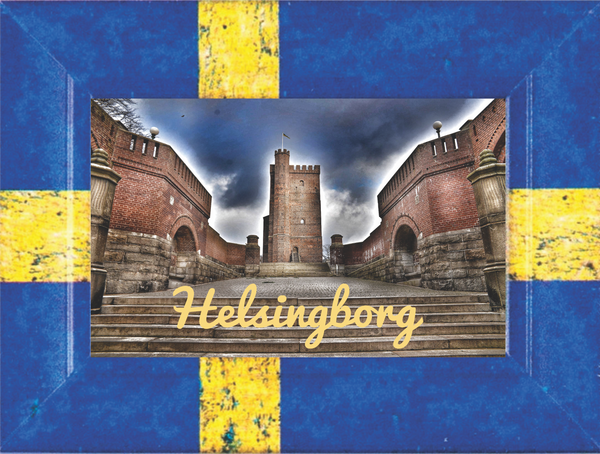 Helsingborg Castle fridge magnet  002