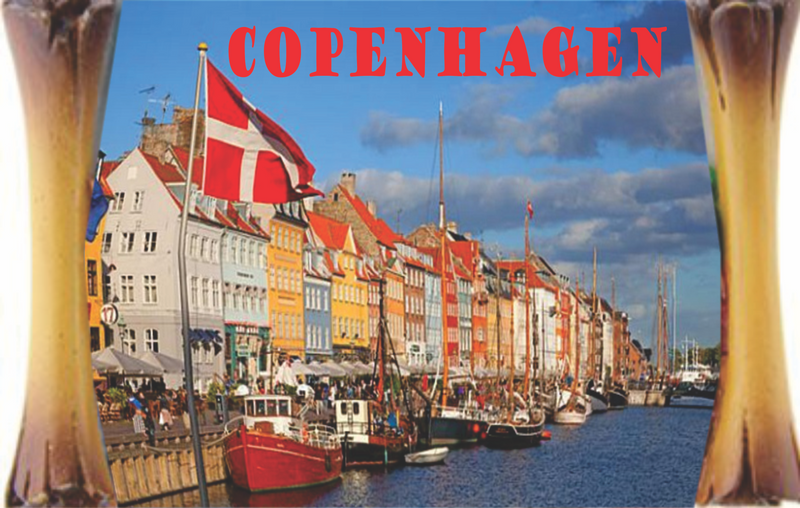 Copenhagen fridge magnet 004