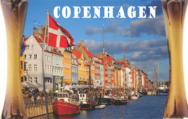 Copenhagen fridge magnet 005
