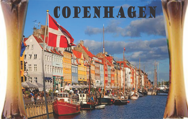 Copenhagen fridge magnet 006
