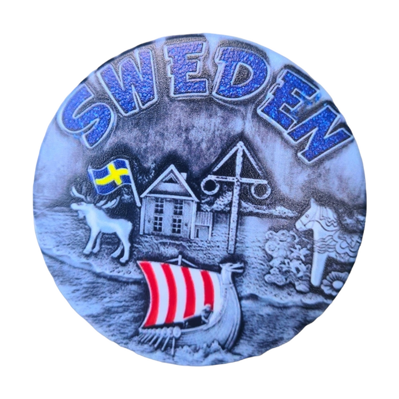 SWEDEN FRIDGE MAGNET