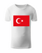 T-Shirt med Turkyet flaga