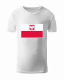 T-shirt with Poland flag
