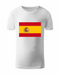 T-shirt with Spanish flag